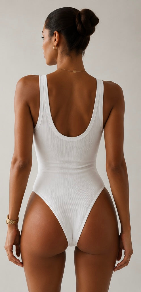 Body Milano Rib - Blanco