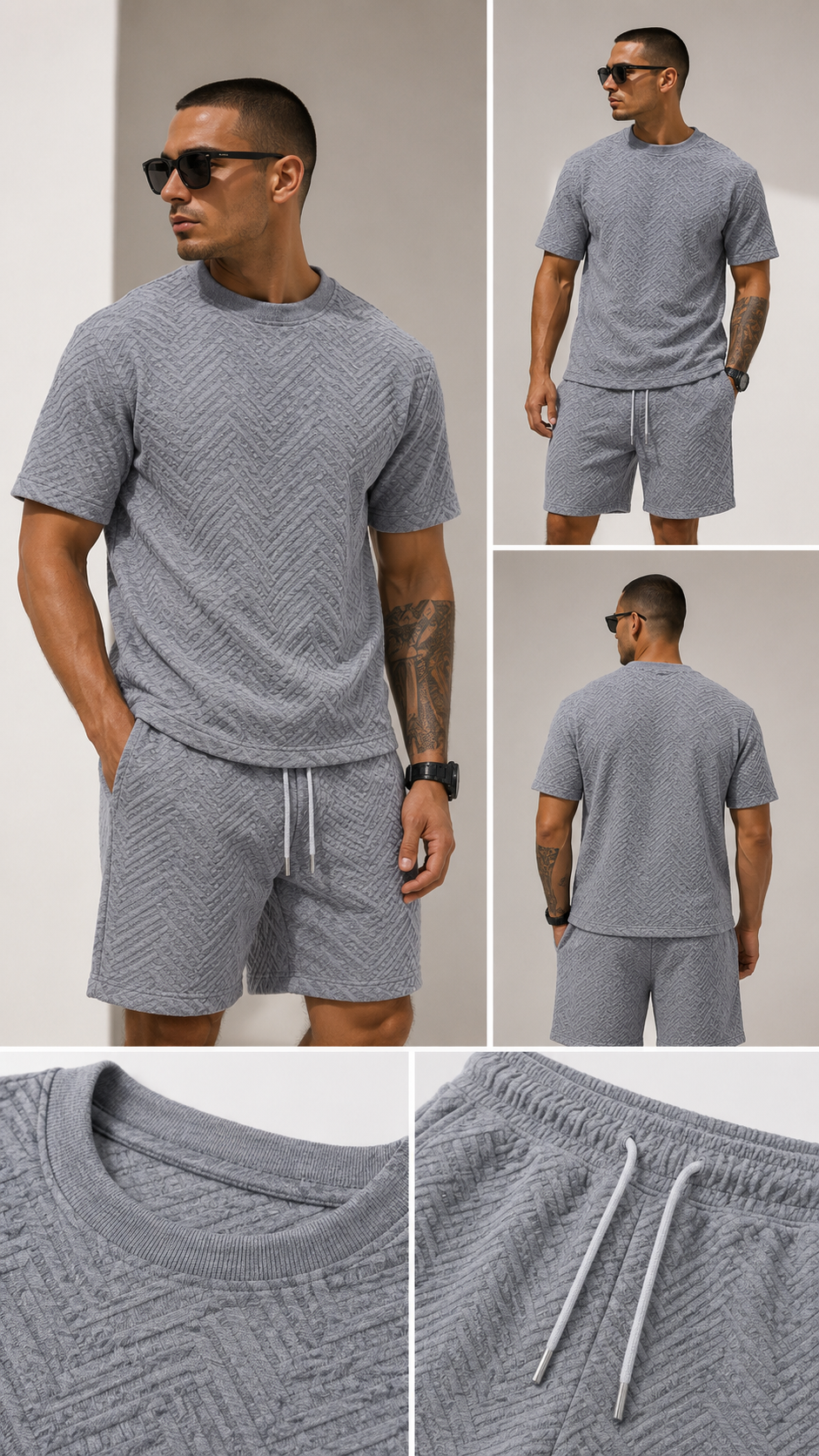 Milano Texture Set - Gris