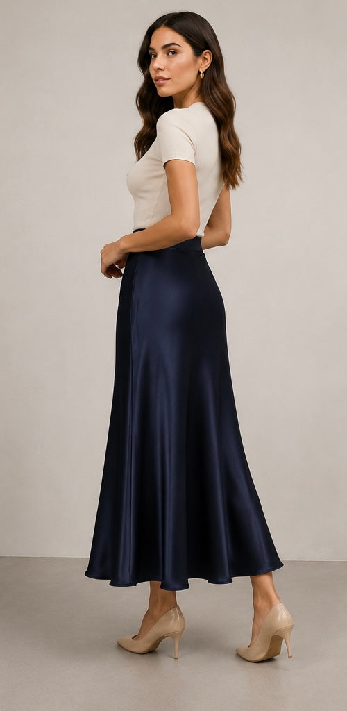 Falda Élise - Azul Marino