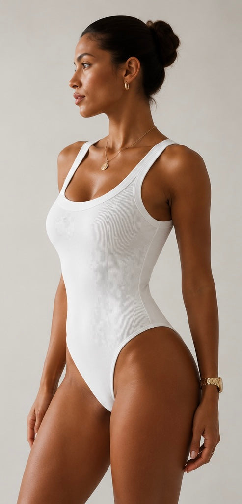 Body Milano Rib - Blanco