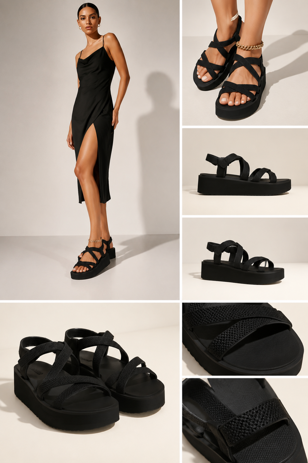 Sandalias Verona Black