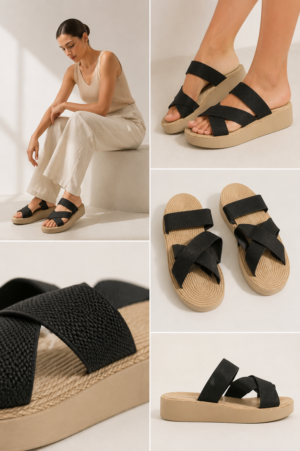Sandalias Nora Black